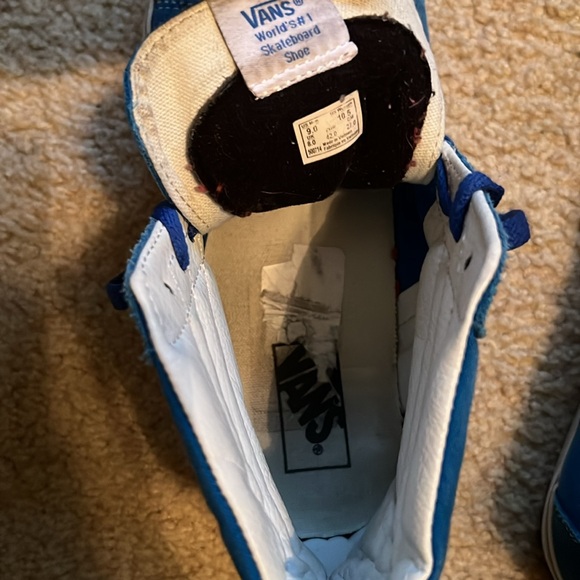 Blue High Top Vans - Picture 4 of 4